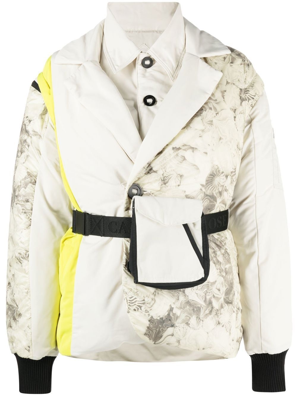 x Feng Chen Wang layered padded jacket - 1