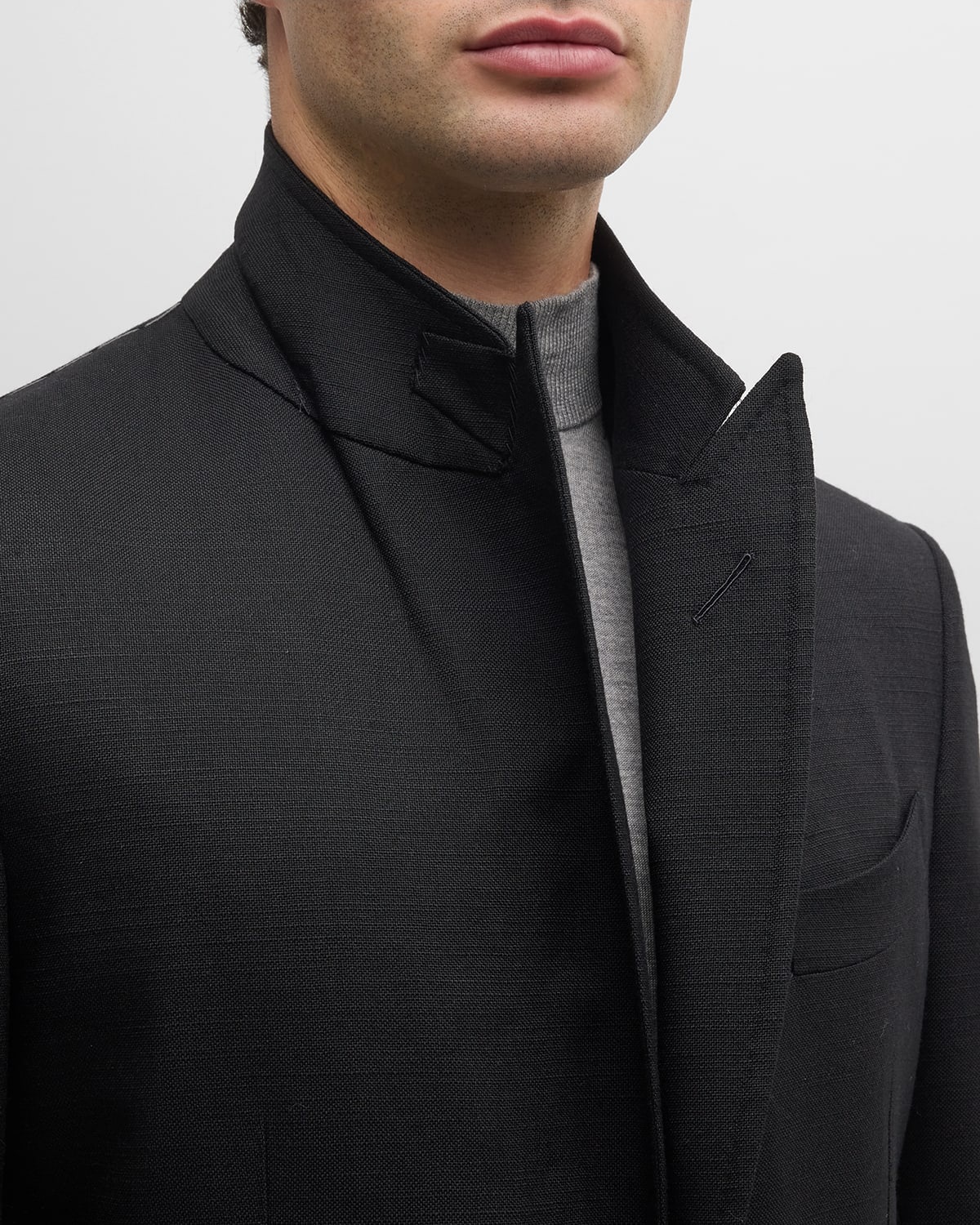 Men's Shelton Hopsack Sport Coat - 6