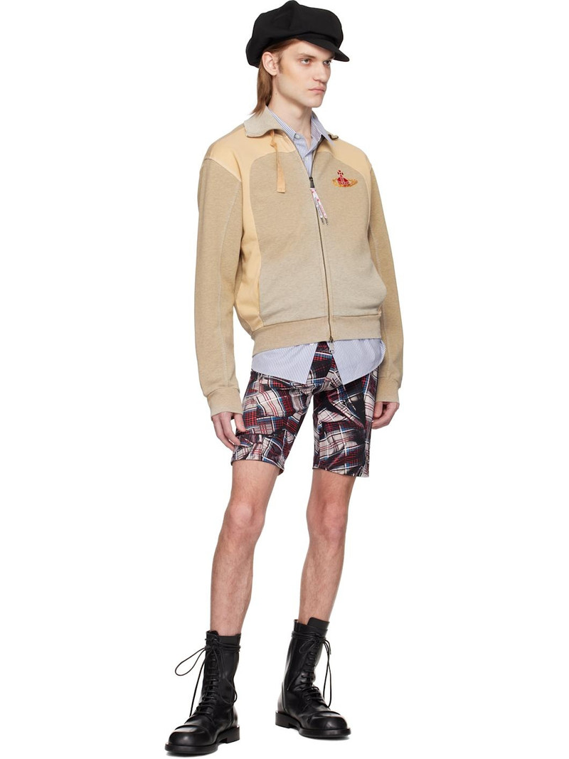 Vivienne Westwood Gray & Beige Alien Track Jacket outlook