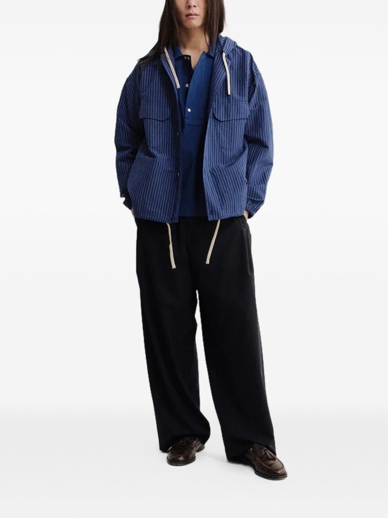 A KIND OF GUISE Tsavo striped hooded jacket outlook