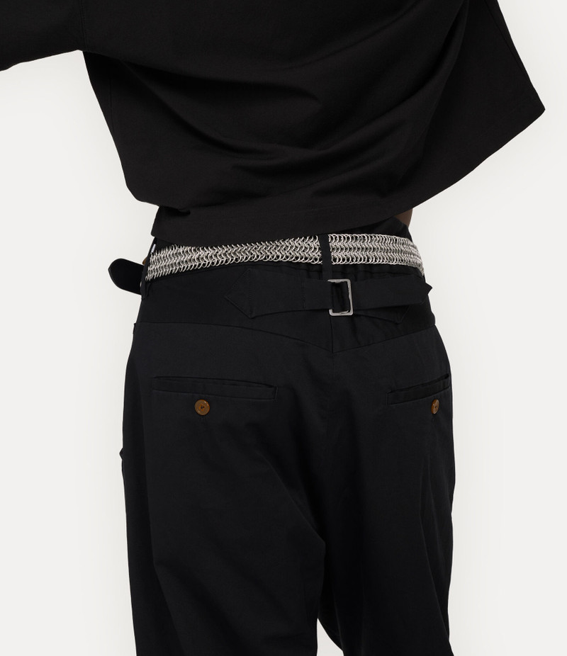 CHAIN LEATHER BELT 5