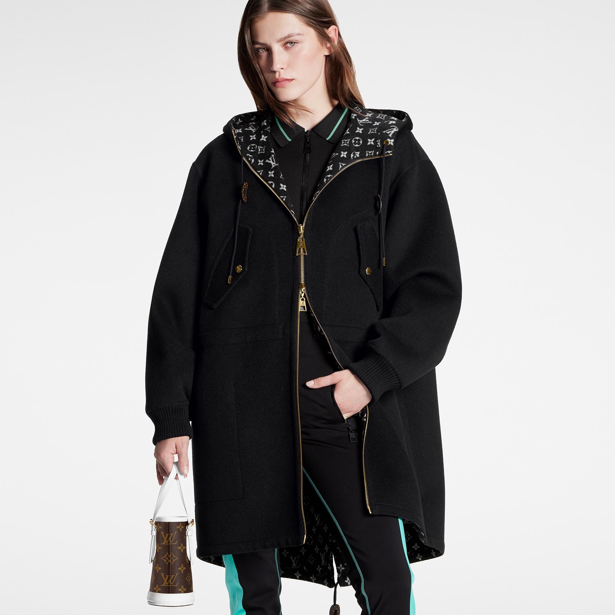 Reversible Graphic Monogram Parka - 5