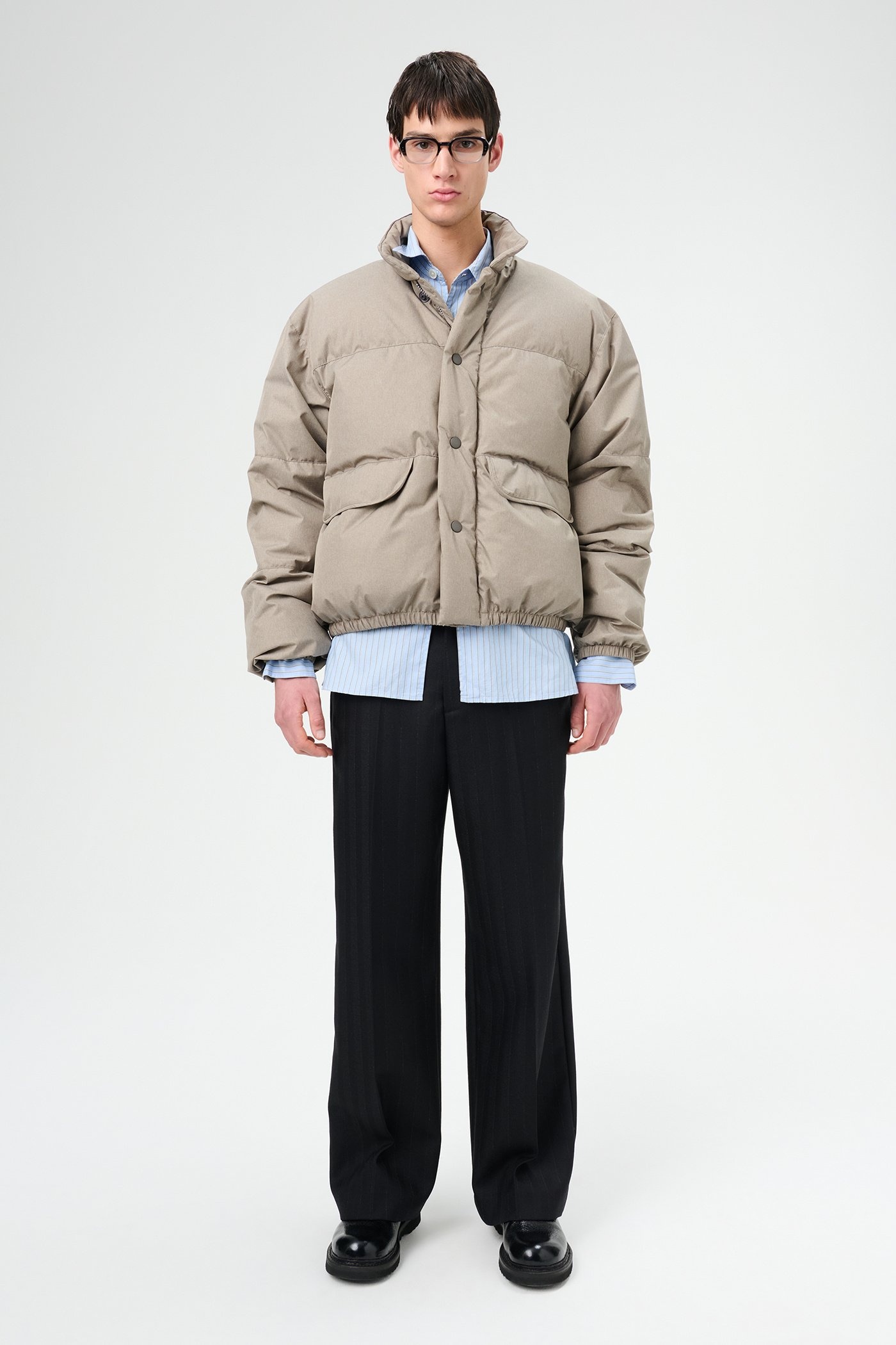 Inhale Puffa Doubleganger Beige Mel Nylon - 2