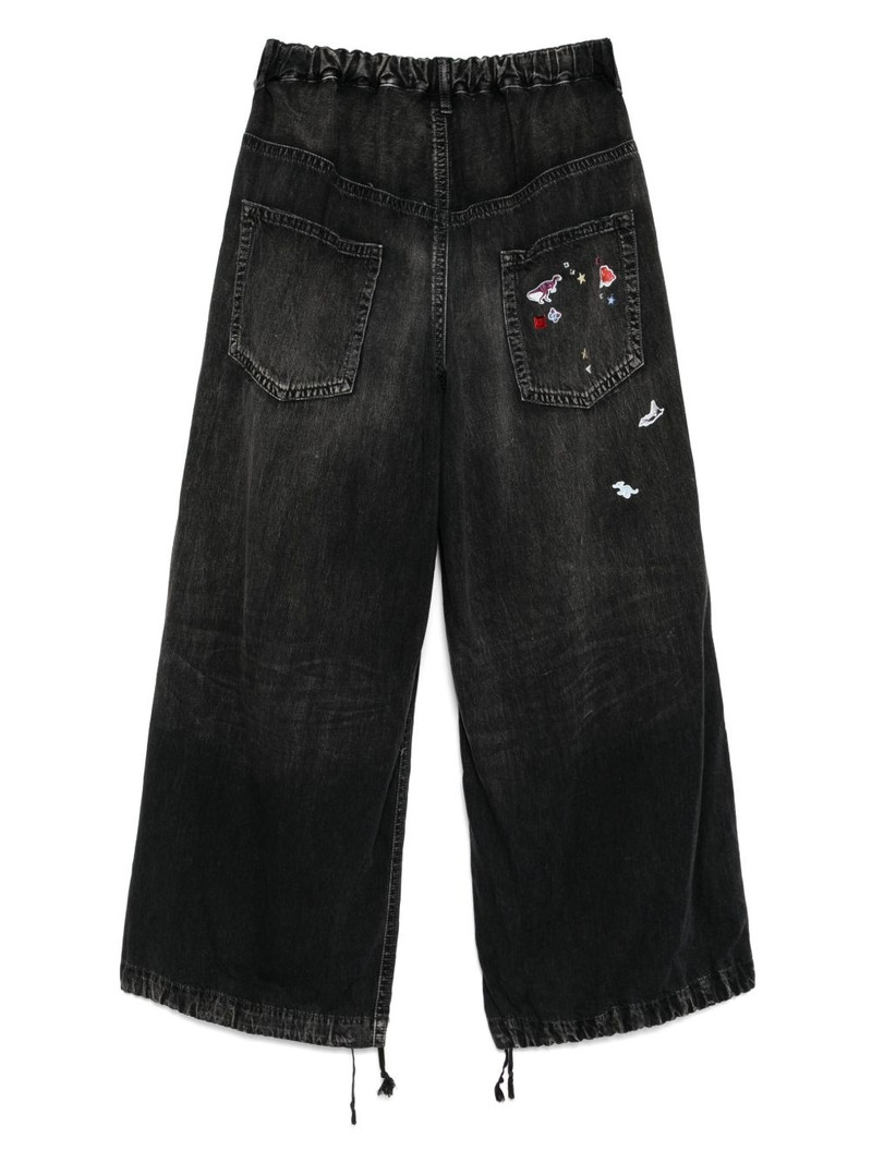 Maison MIHARAYASUHIRO printed jeans outlook