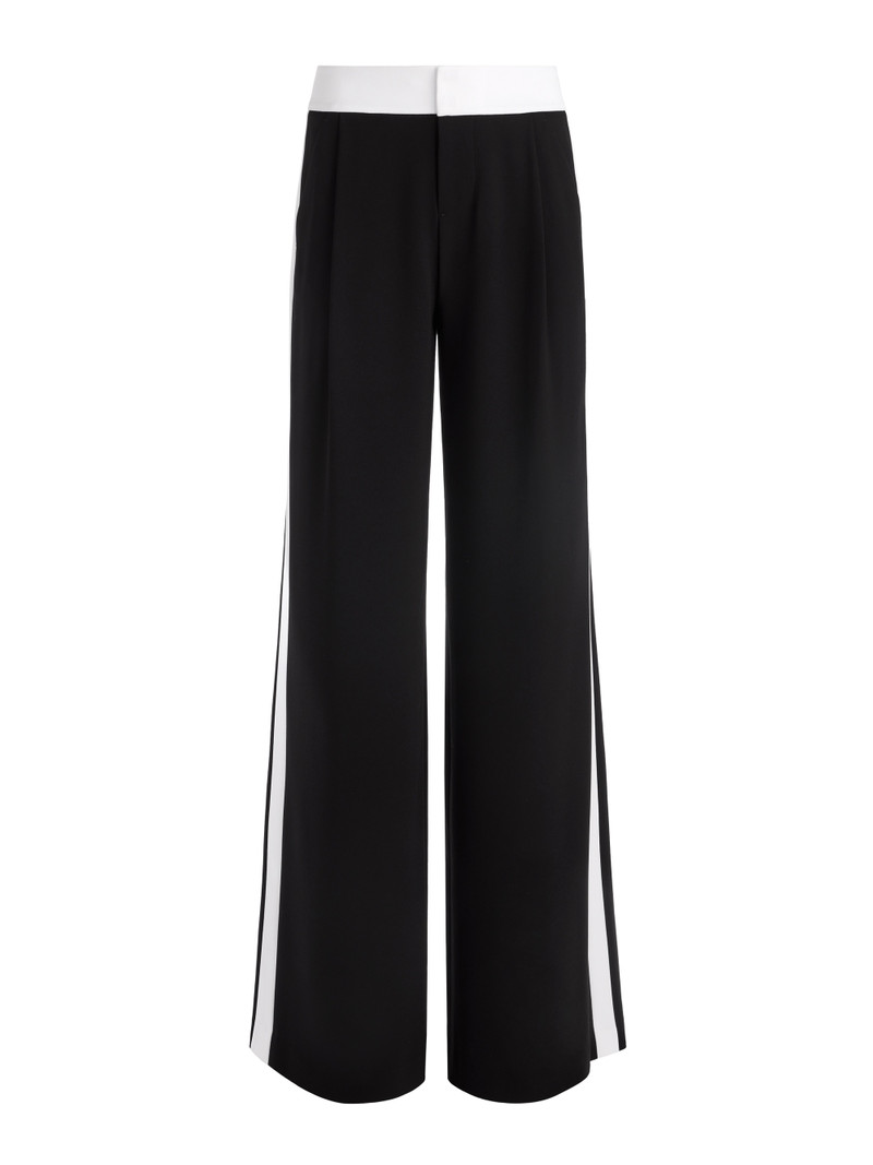 ERIC MID RISE PANT WITH TUX STRIPE 1