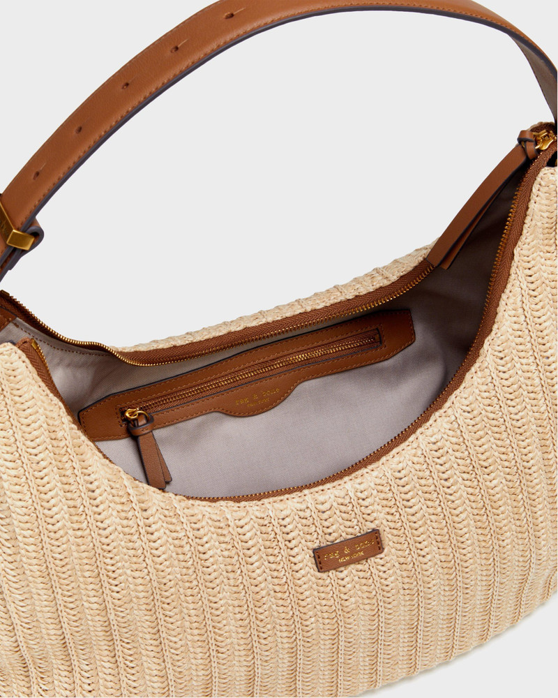 Hudson Large Straw Hobo 5