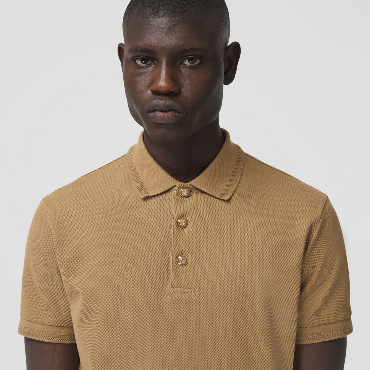 Cotton Piqué Polo Shirt - 3