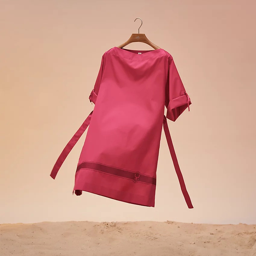 Embroidered beach dress - 4