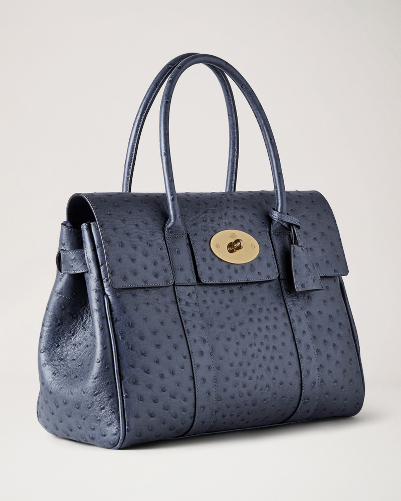 Bayswater Stormy Blue Ostrich 4