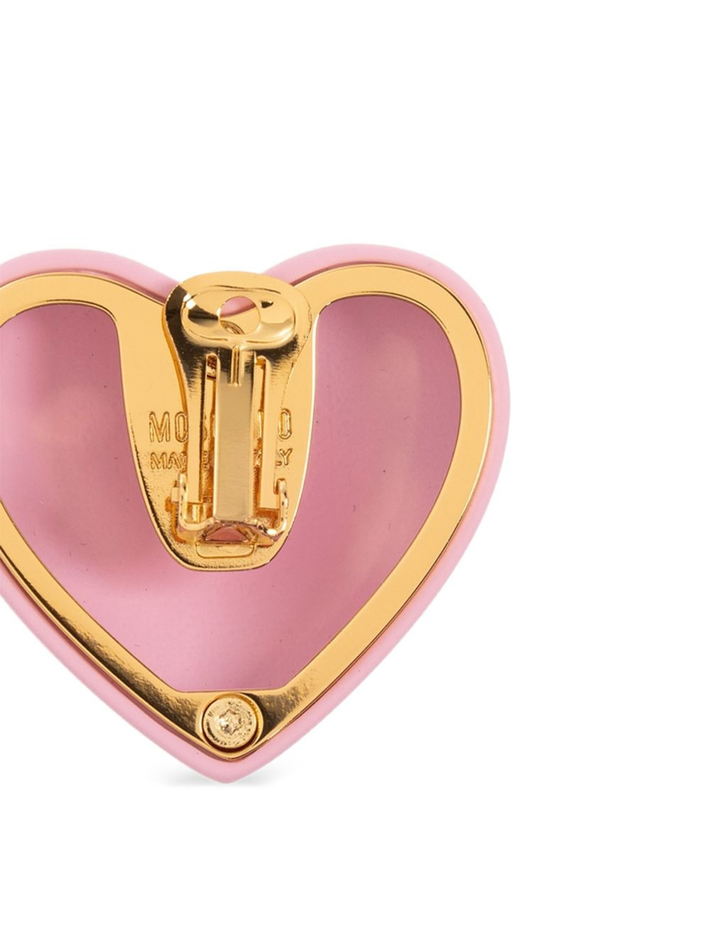 heart-shaped earrings - 3