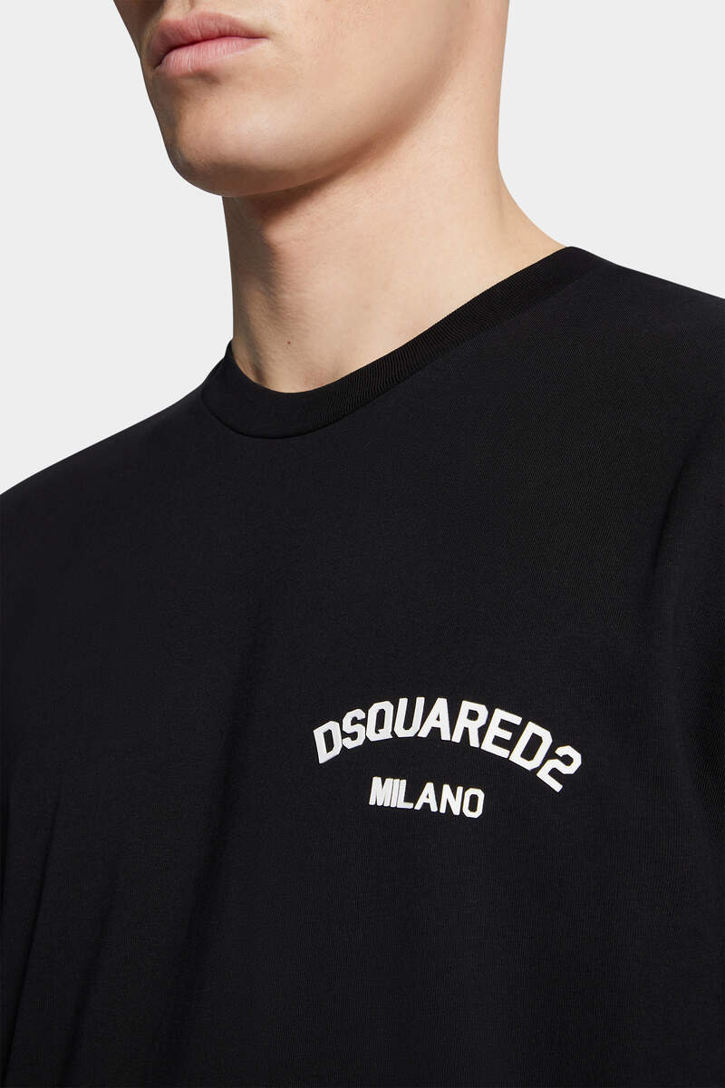REGULAR FIT DSQUARED2 MILANO T-SHIRT - 5