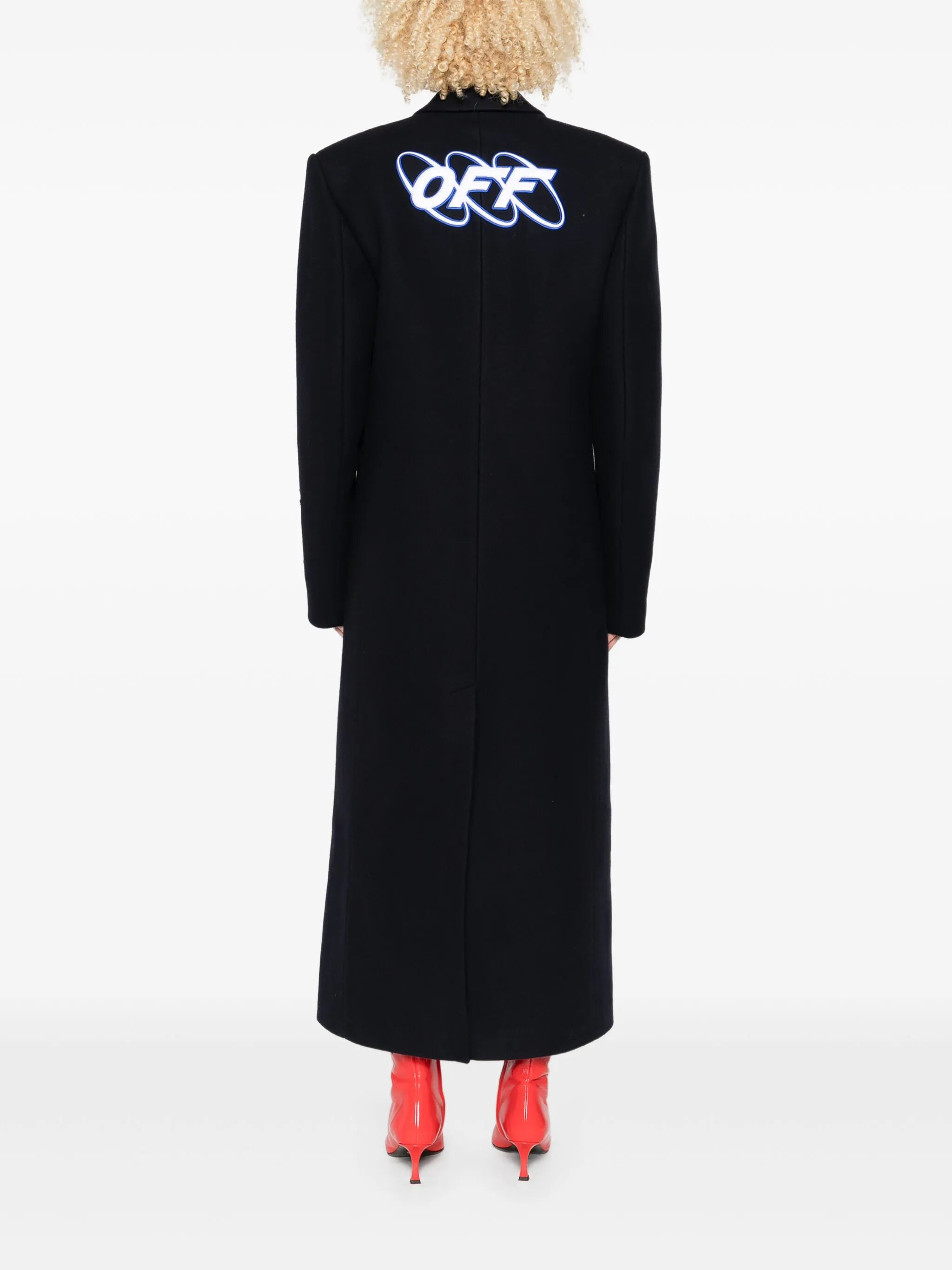 Off-white Logo-detail Coat - 5