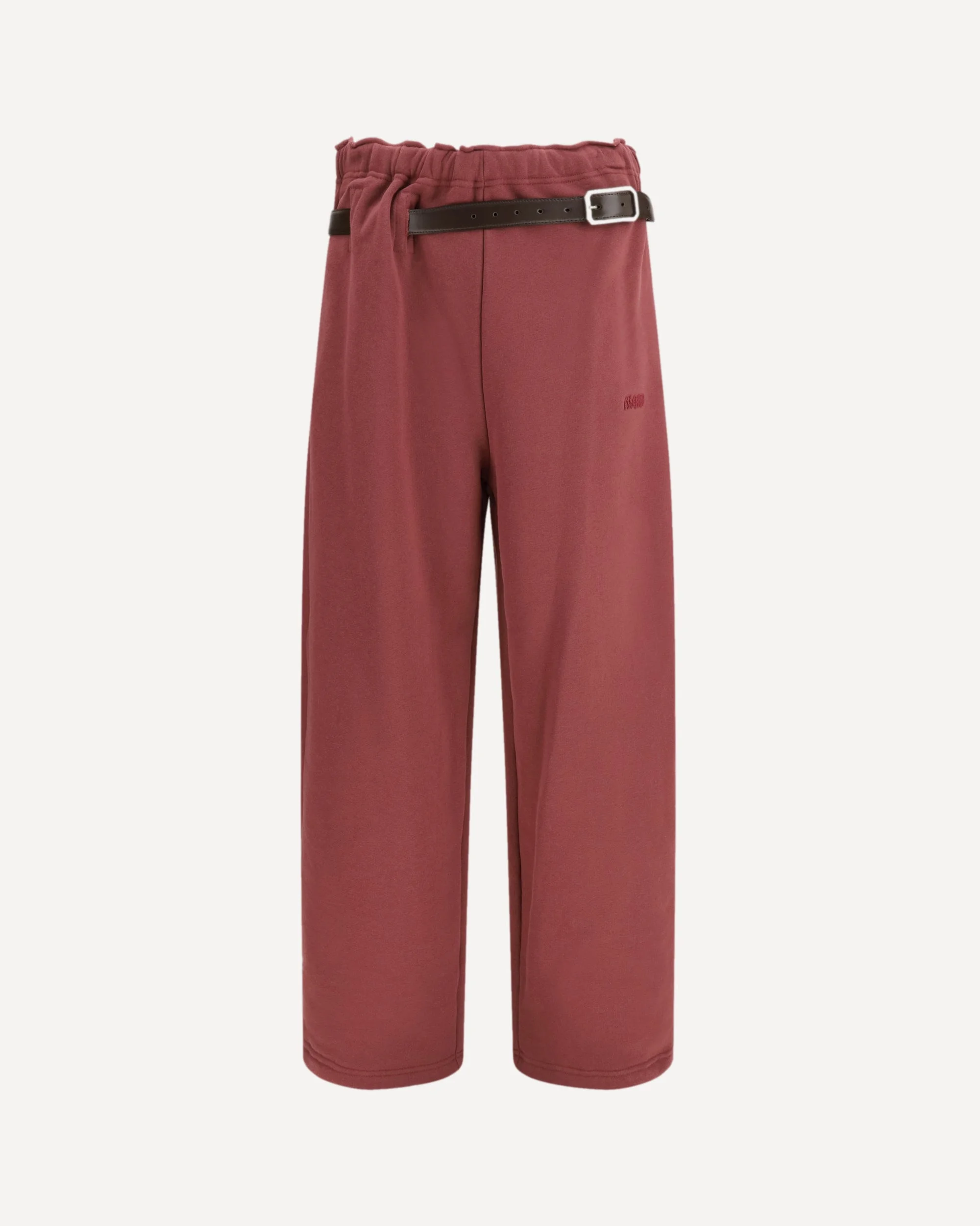 Buckle-belt Track Pants - 1
