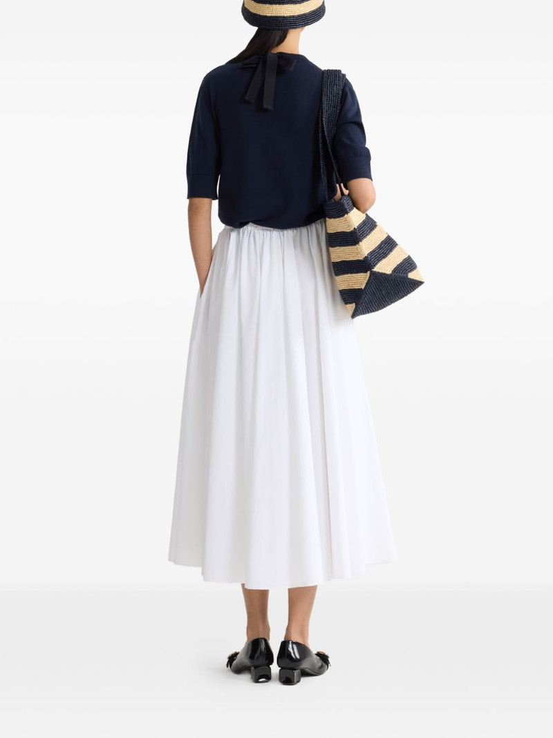 bow-detail short-sleeved top 3