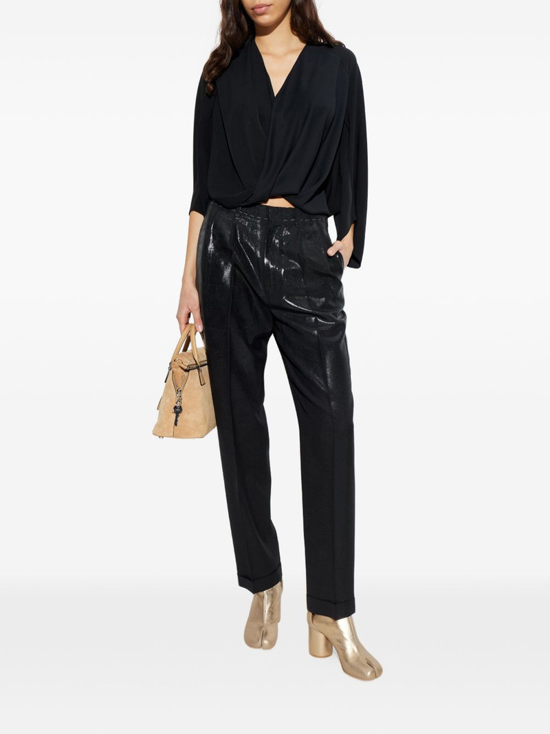 Maison Margiela glazed-effect trousers outlook