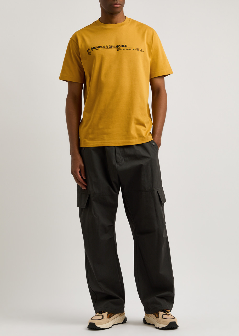Moncler Grenoble Day-Namic Logo-print Cotton T-shirt - 4