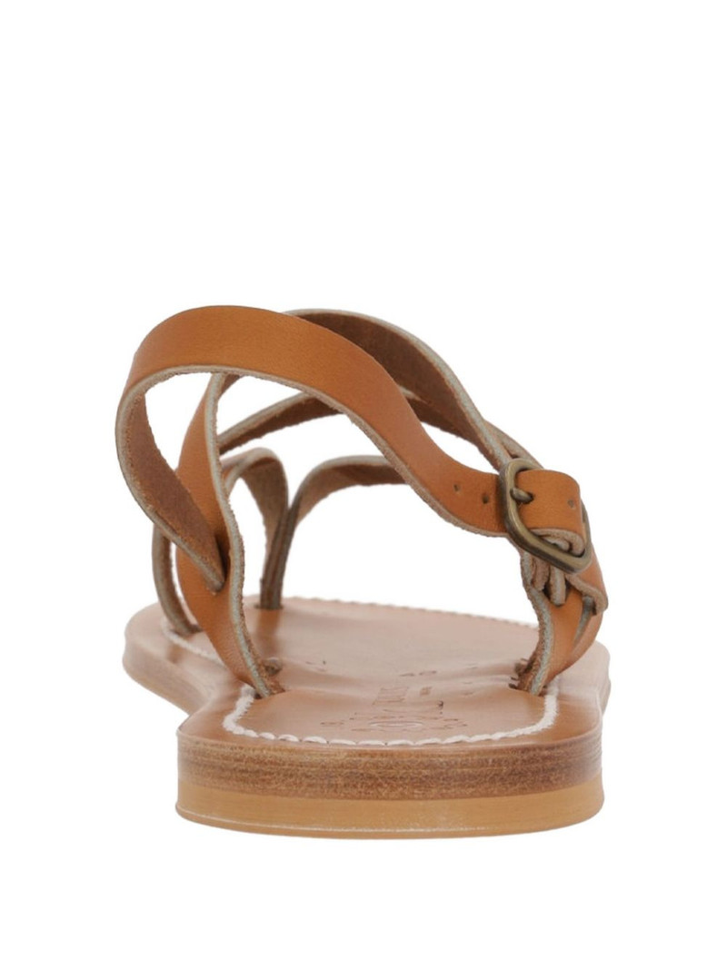 Nemesis strappy leather flat sandals 3