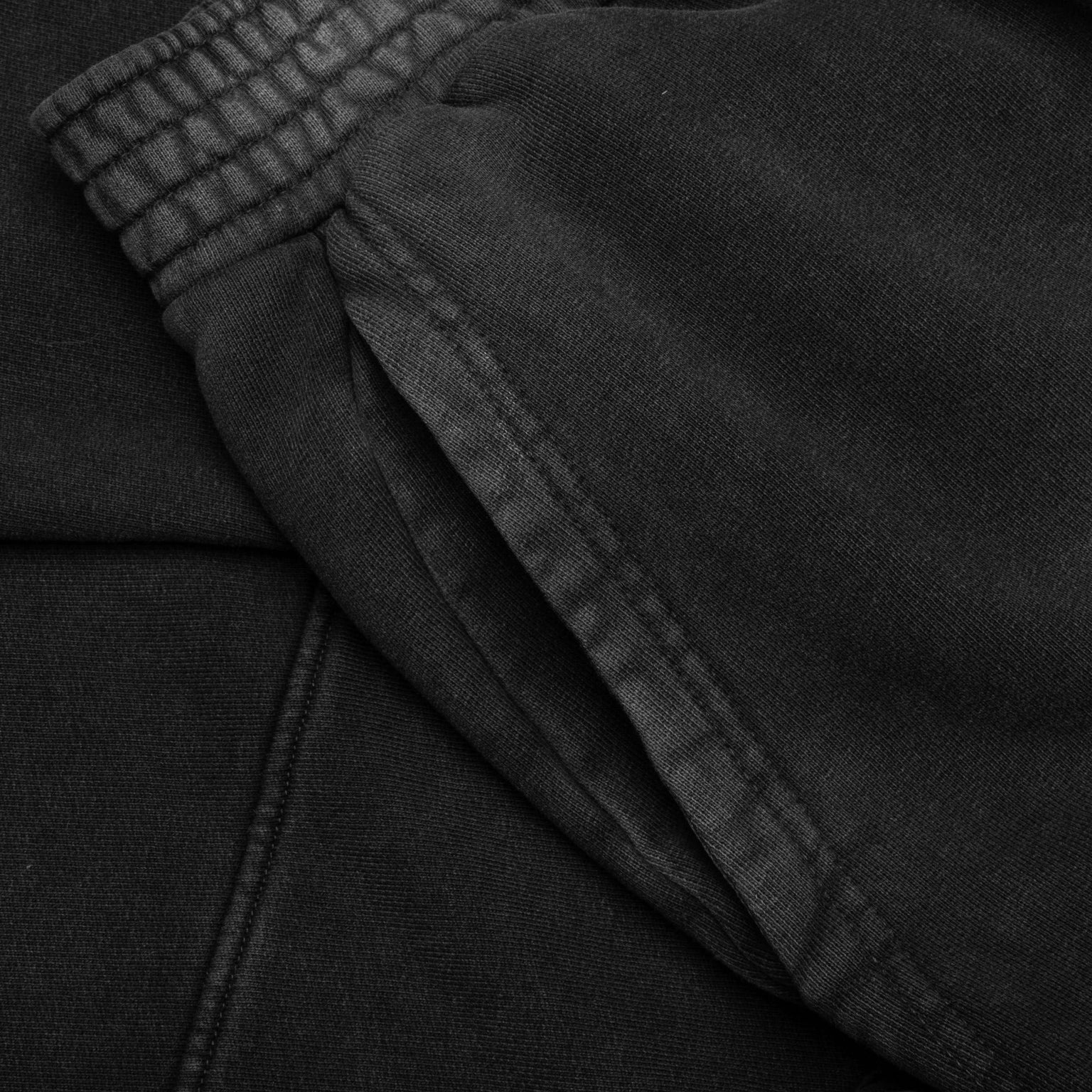 JERSEY CARGO PANTS - BLACK - 3