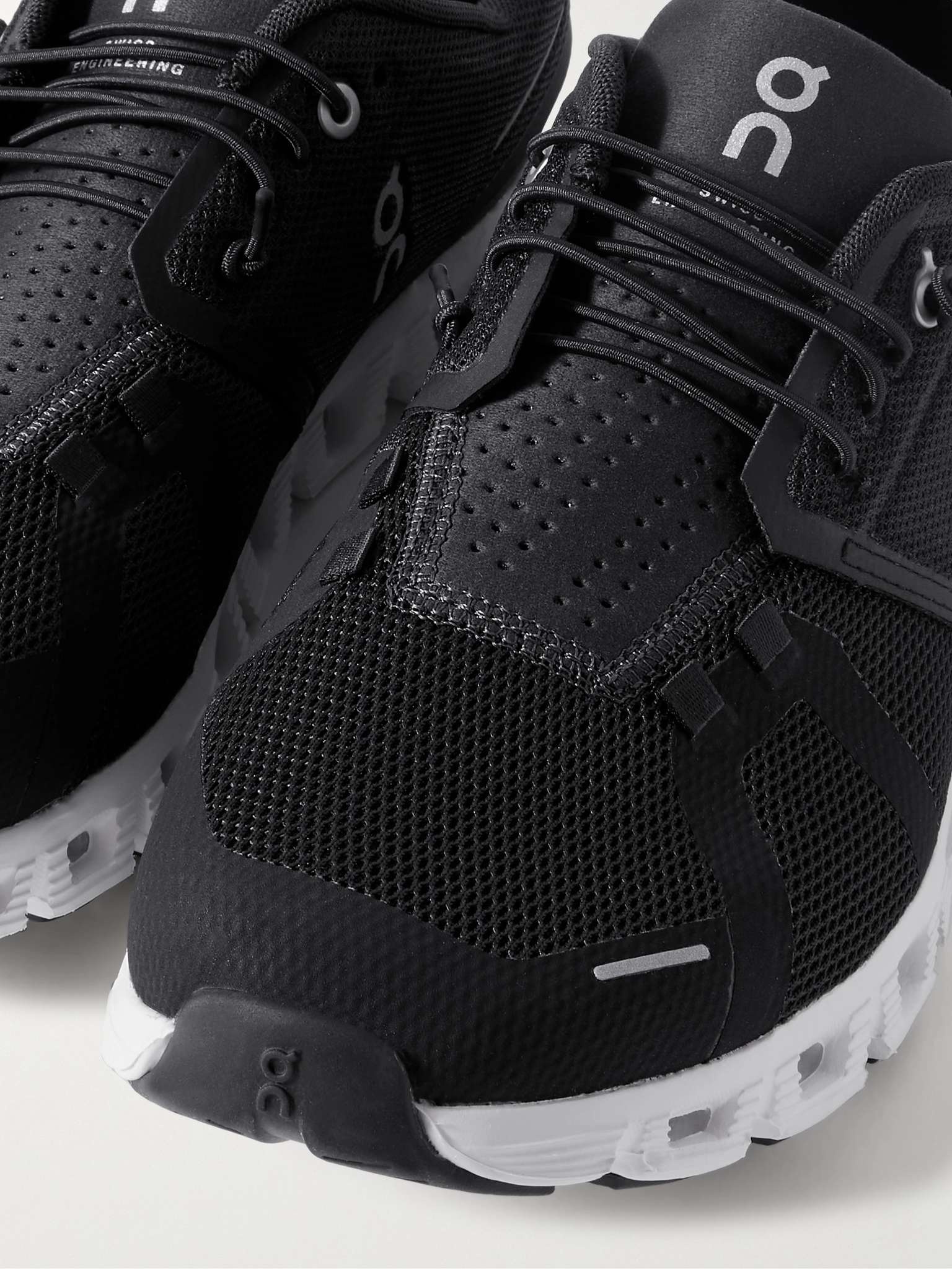 Cloud 5 Rubber-Trimmed Mesh Sneakers - 6