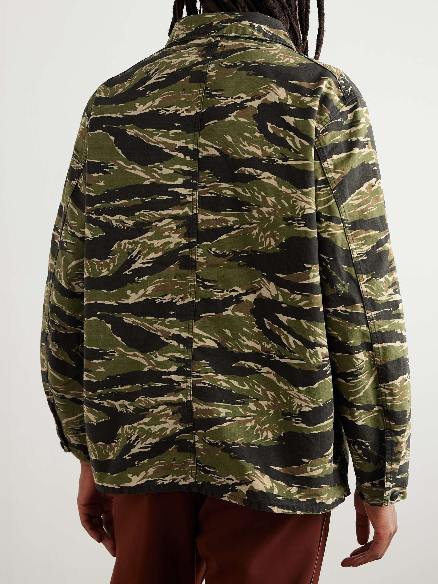 D.N. Coverall Camouflage-Print Cotton-Ripstop Chore Jacket - 3