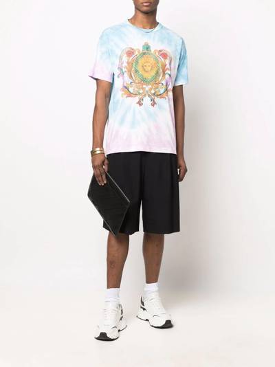 VERSACE JEANS COUTURE tie-dye print T-shirt outlook