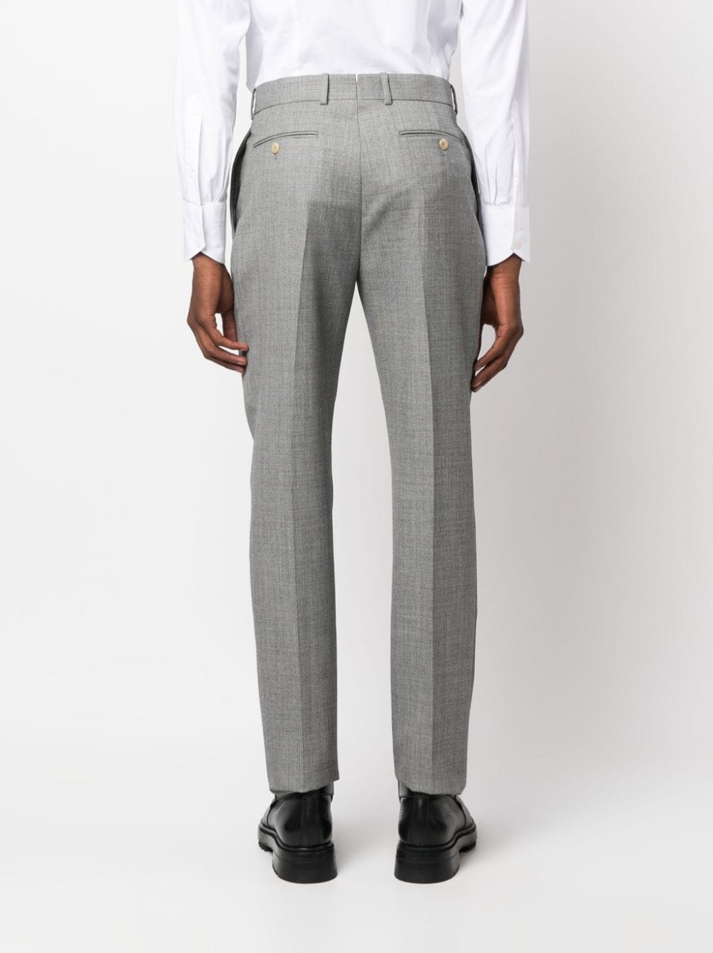 tailored wool trousers - 4