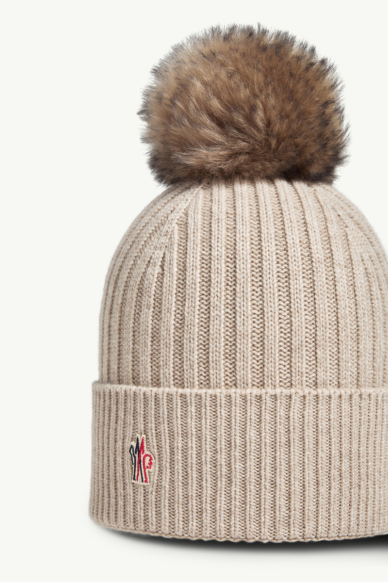 Cashmere Beanie with Pom Pom 3