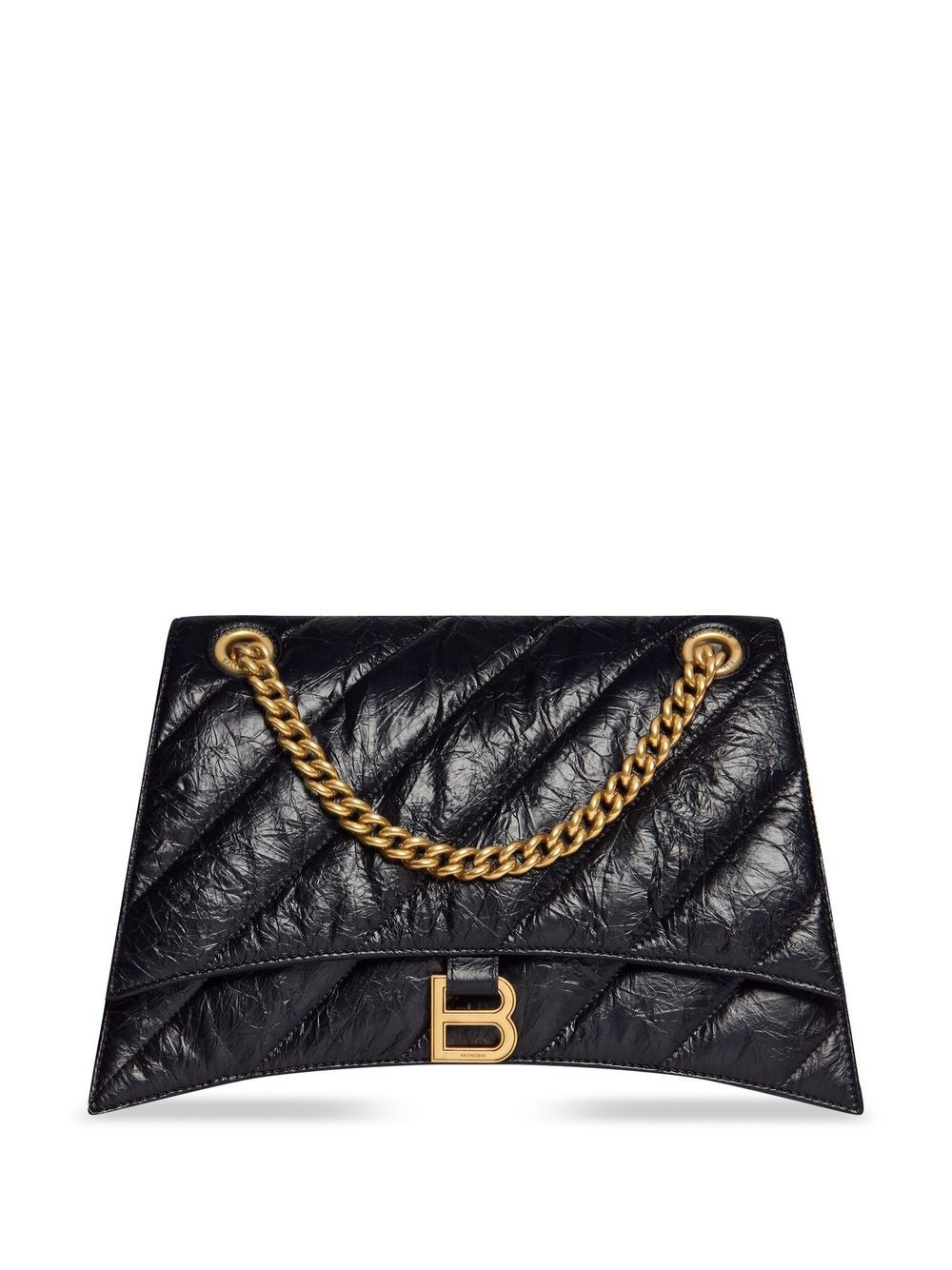 Balenciaga Women Borsa Crush Media Trapuntata Con Catena - 1