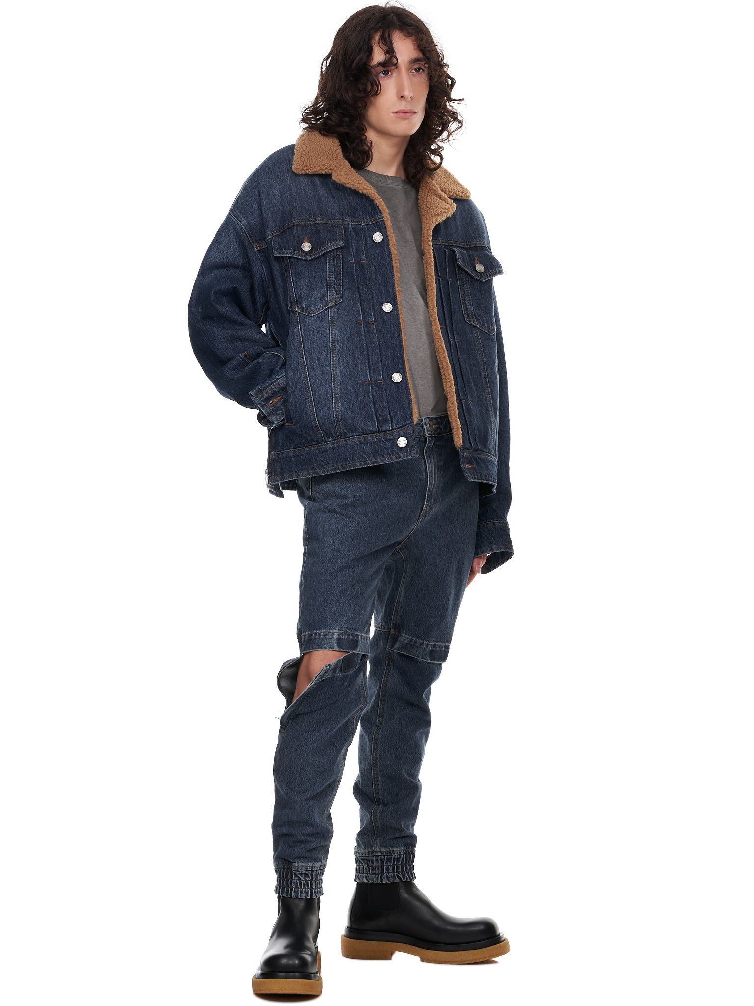 Tapered Utility Jeans - 6