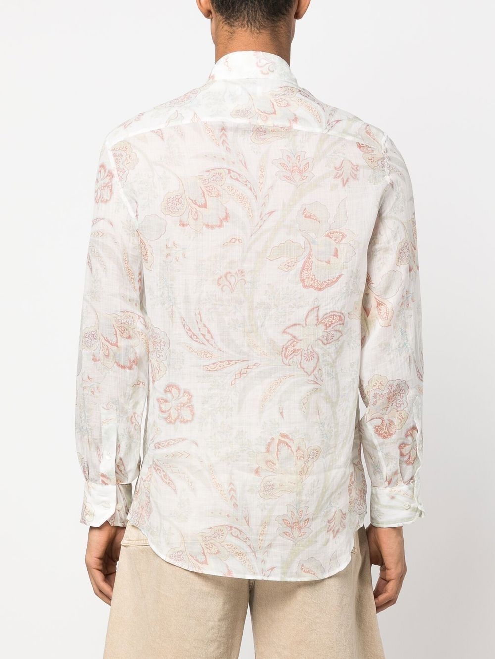 Camicia floral-print shirt - 4