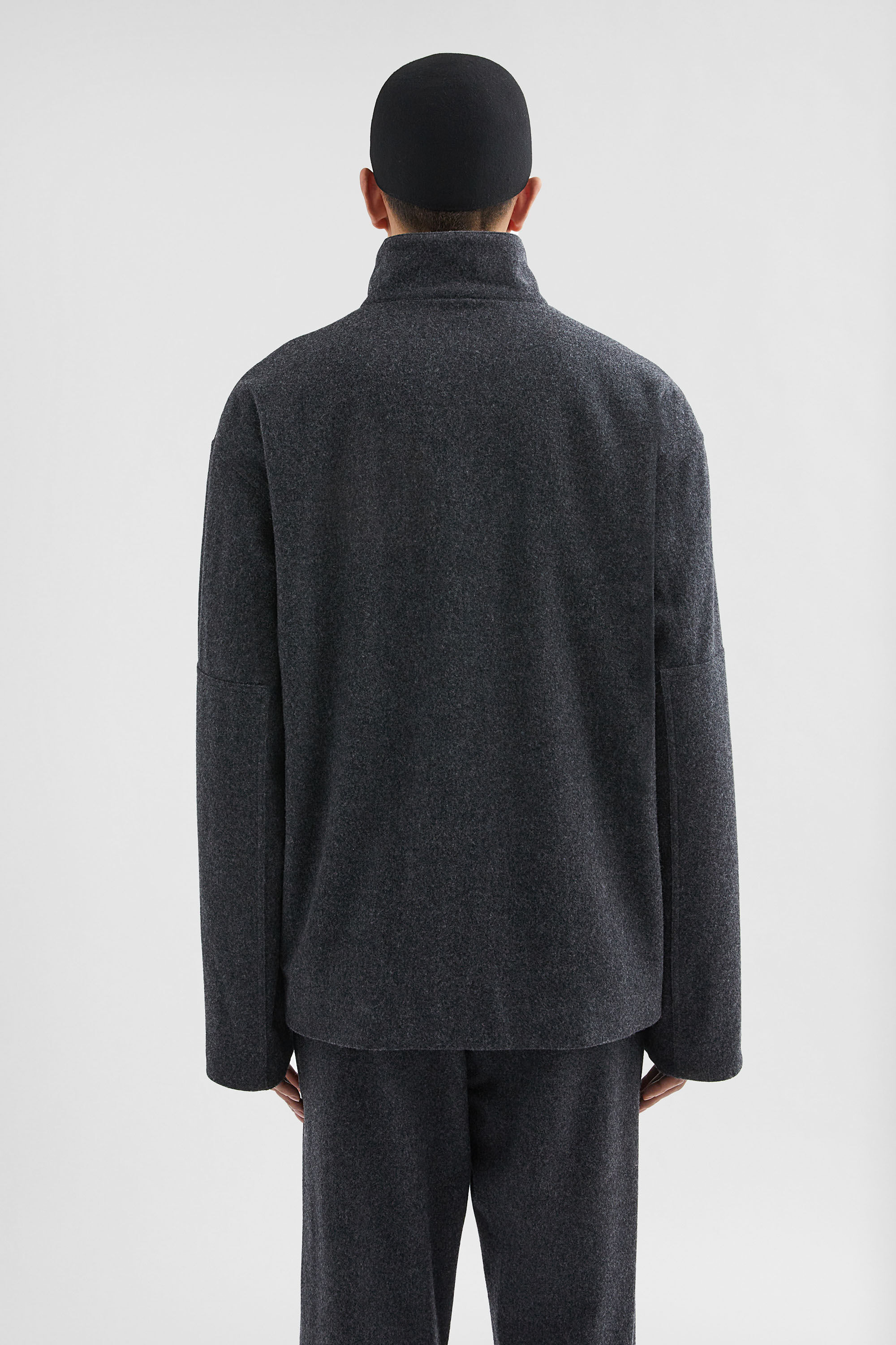 Felt Padded Blouson - 2