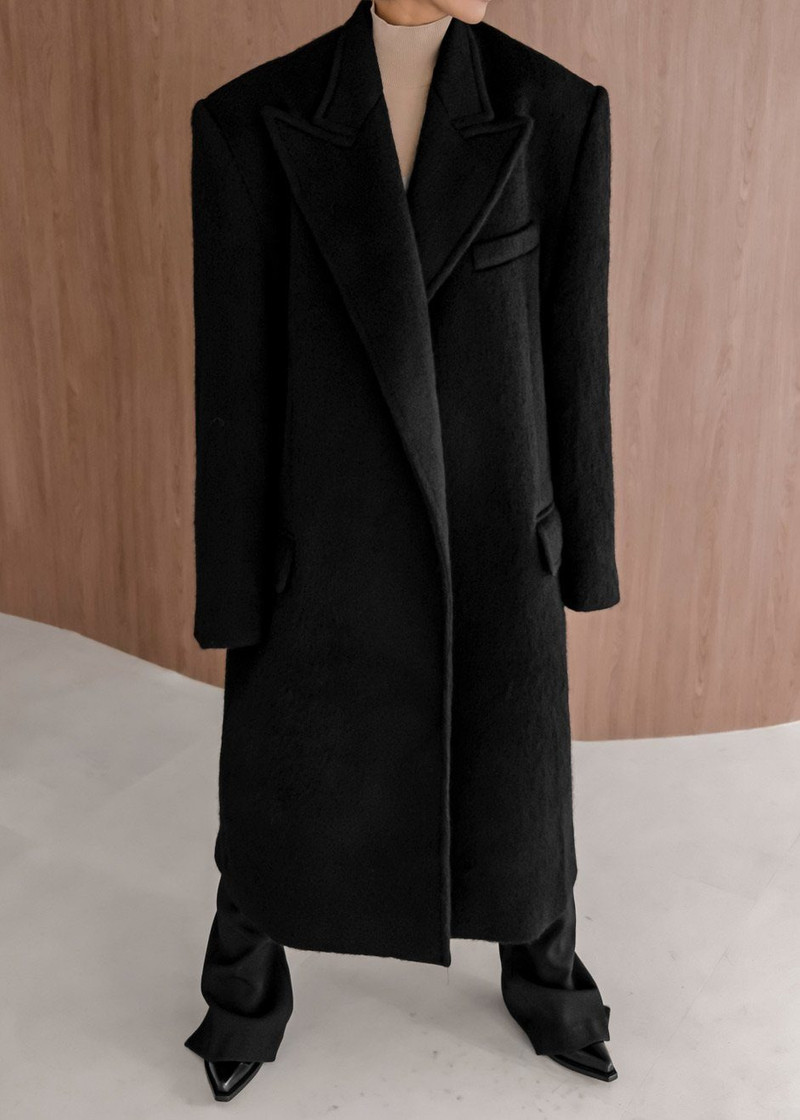 John Oversized Coat - Black 1
