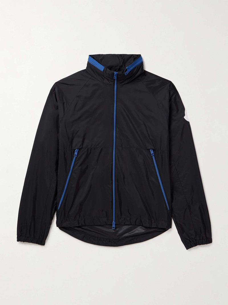 Octano Logo-Appliquéd Hooded Shell Jacket 1