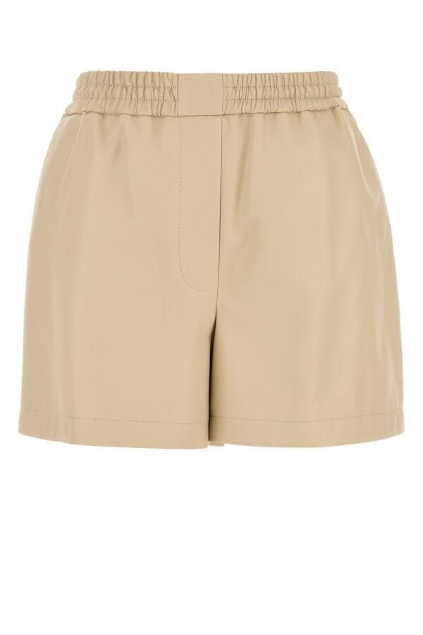 ショーツ LOEWE SAND LEATHER SHORTS Loewe Loewe Women Sand Leather Shorts | luosophy | REVERSIBLE