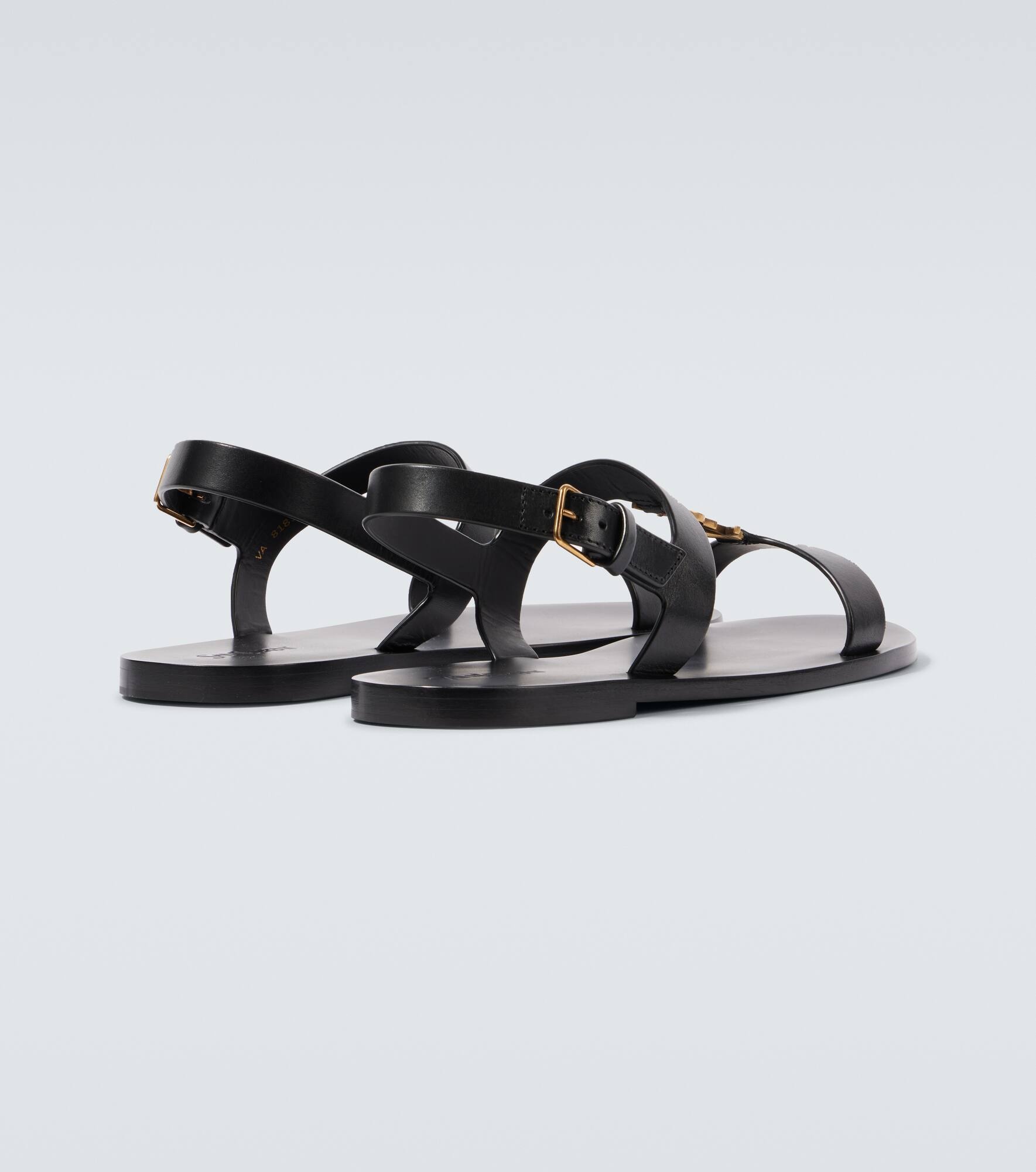 Cassandre leather sandals - 6