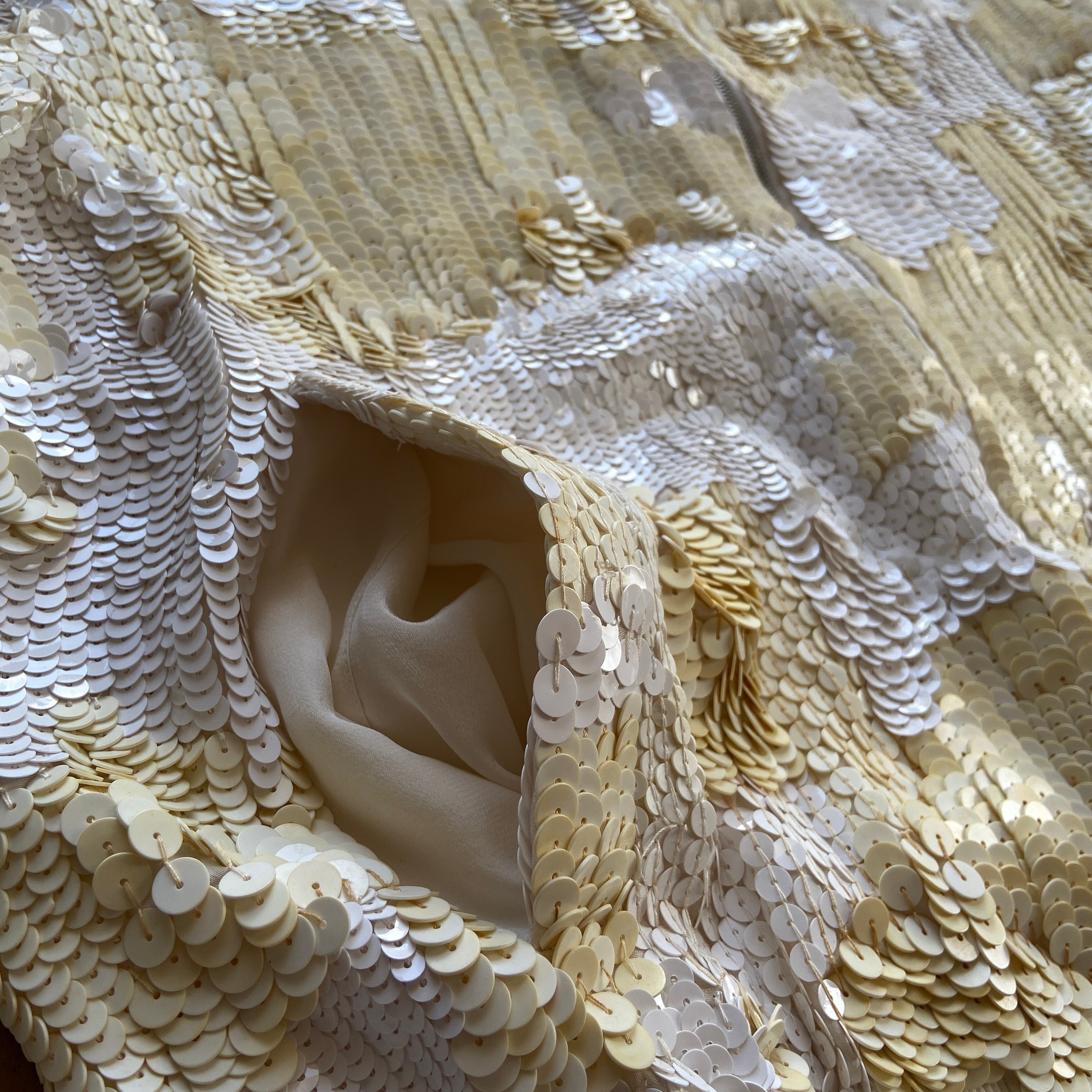 zOthers - Dries van Noten cream sequin bomber S - 9