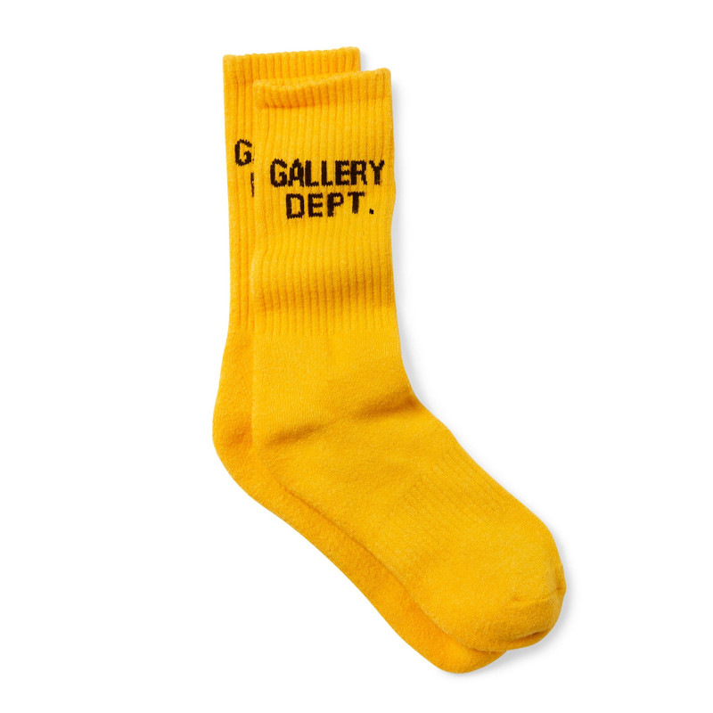 CLEAN YELLOW SOCKS 1