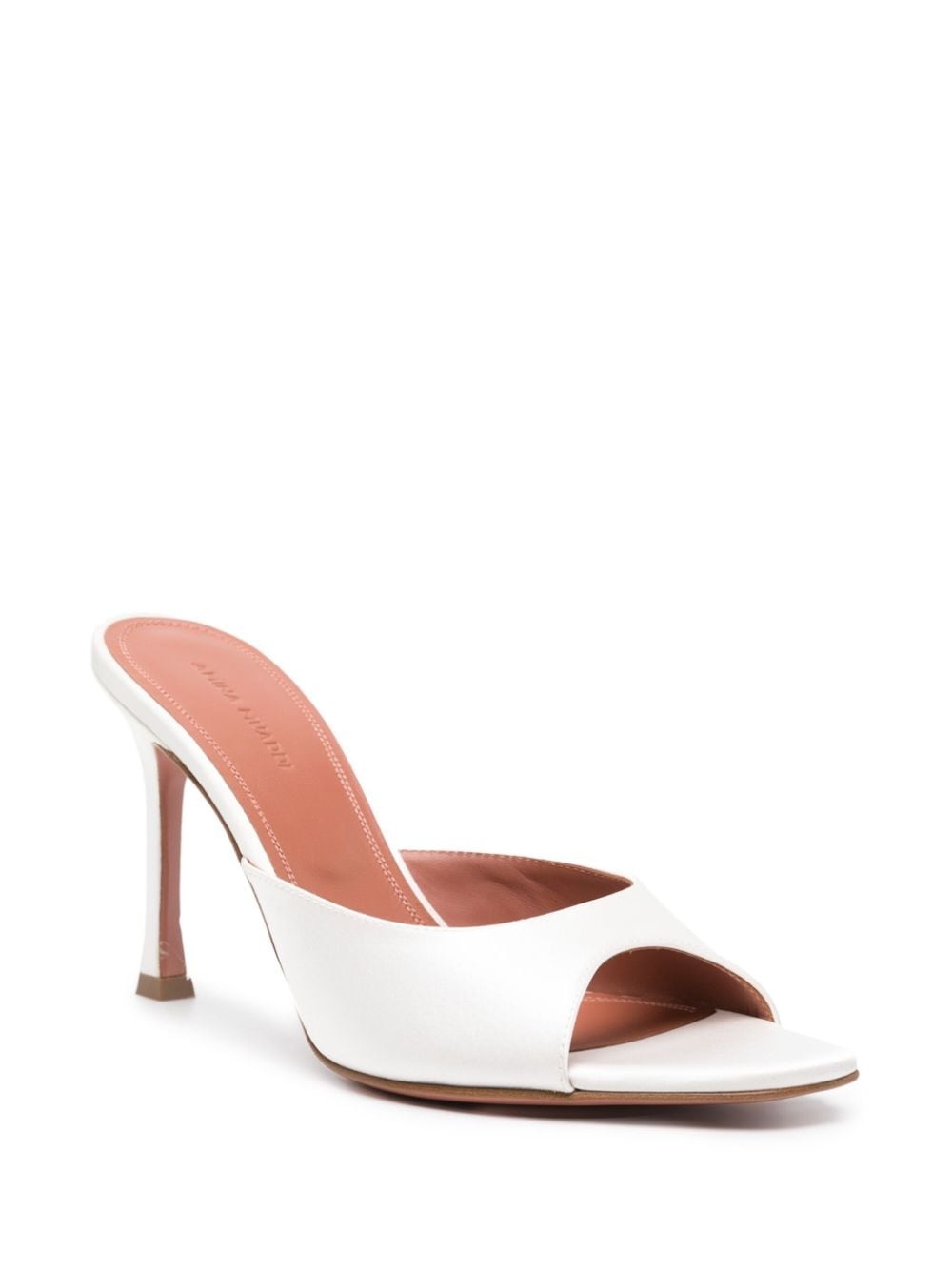 Alexa 105mm satin mules - 2