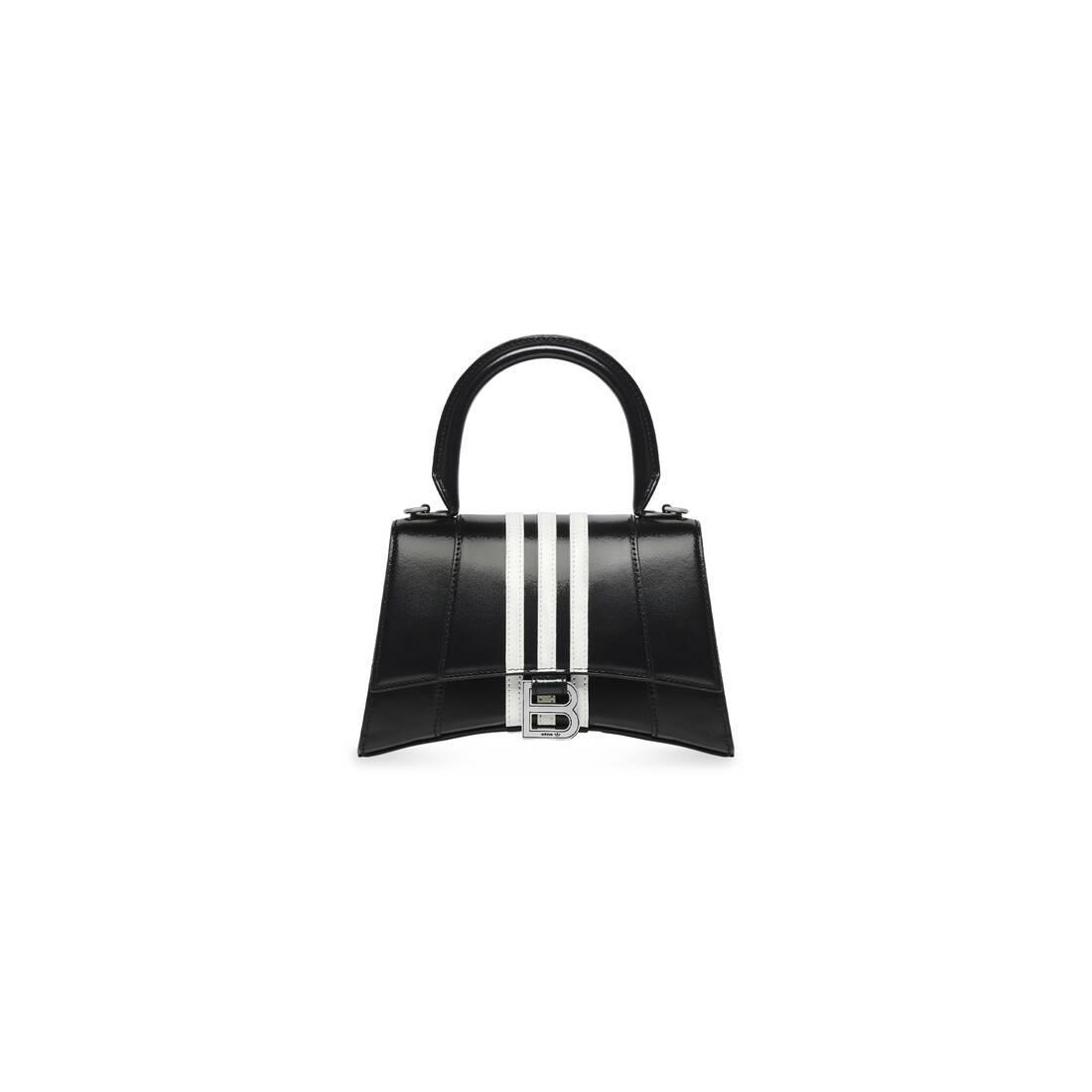 【BALENCIAGA】×adidas Hourglass Small Handbag Black WMNS) Balenciaga Hourglass Small Handbag 'Black' 5935462AATJ1000
