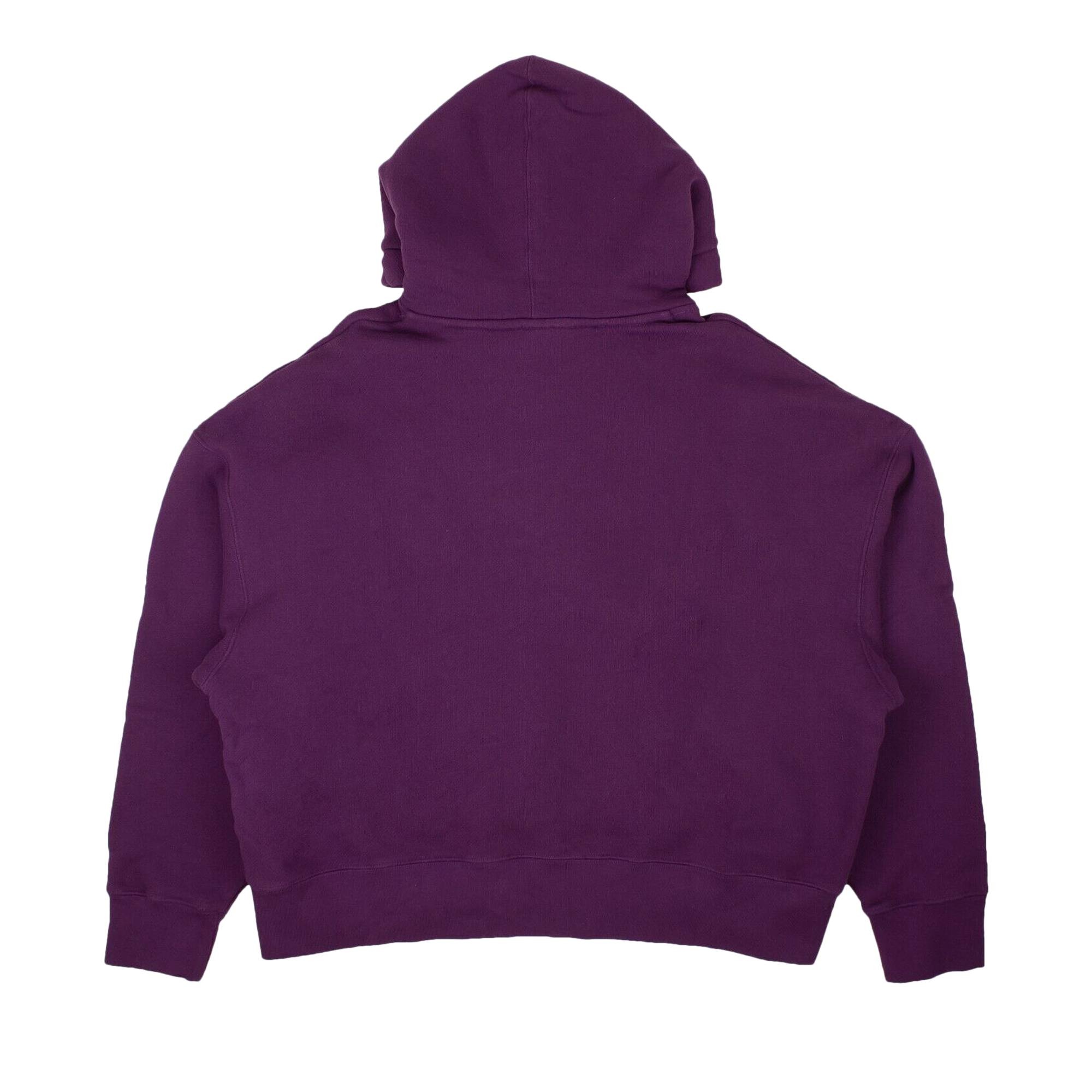 Palm Angels Bear Hoodie 'Purple/Brown' - 2