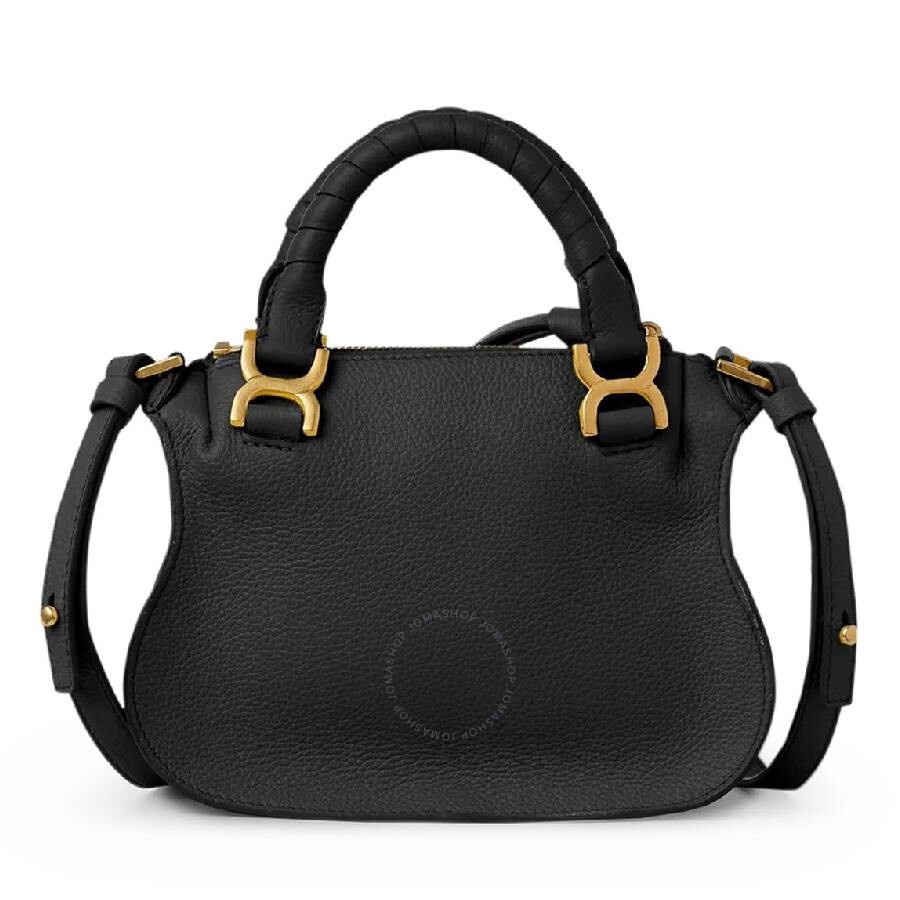 Chloe Marcie Mini Double Carry Leather Bag - 2