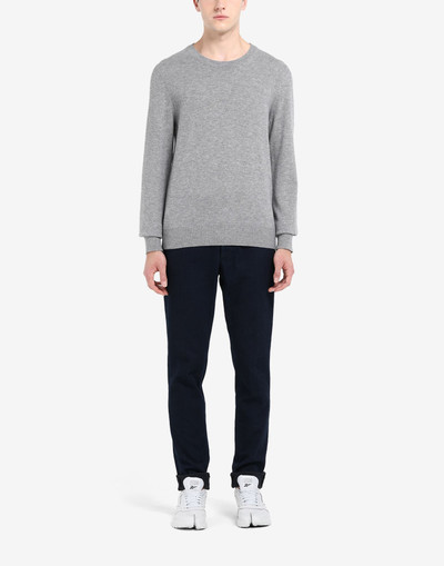 Maison Margiela Wool sweater with elbow patches outlook