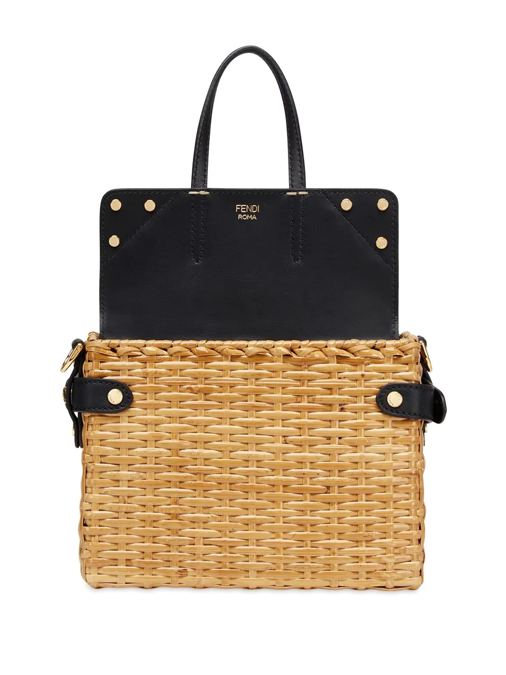 FF mini rattan bag - 5