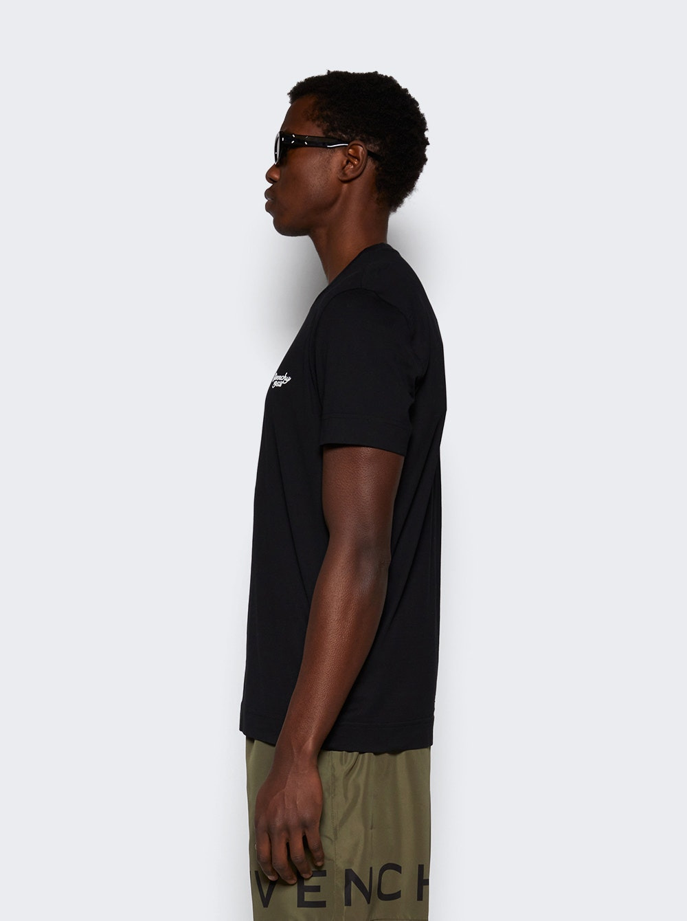 Slim Fit Tee Black - 4