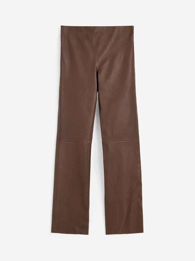 BY MALENE BIRGER Florentina Long leather trousers outlook