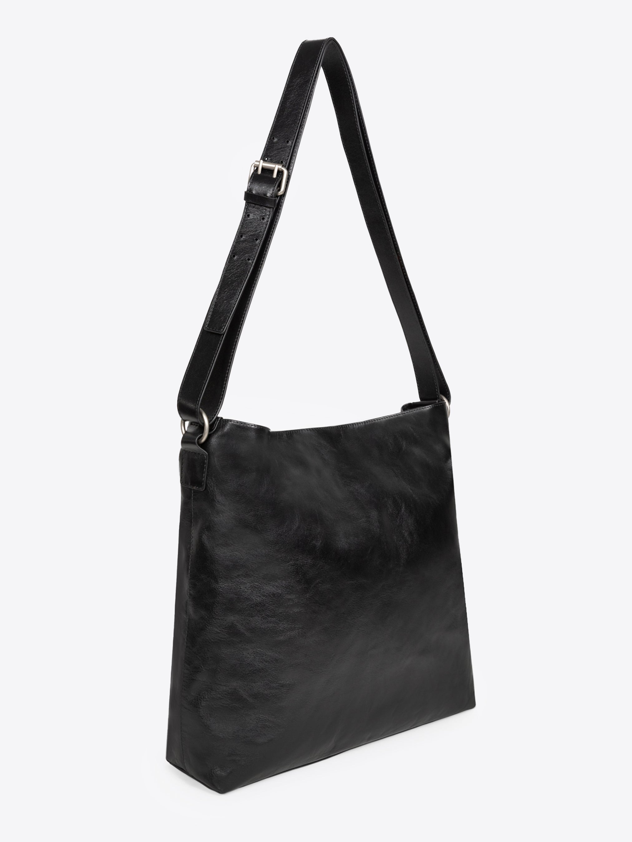 LEATHER MESSENGER BAG - 3