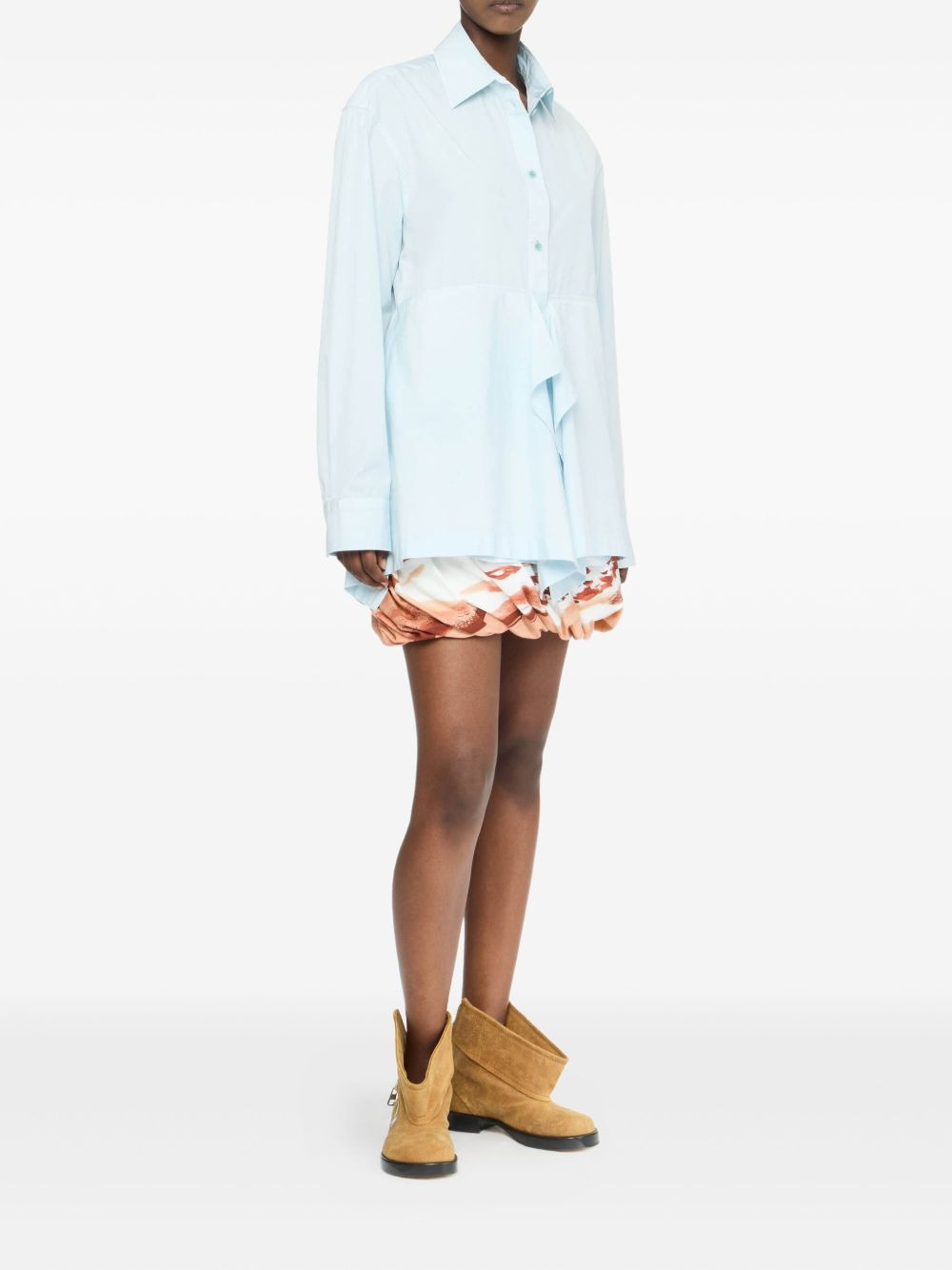 ruffled shirt - 2