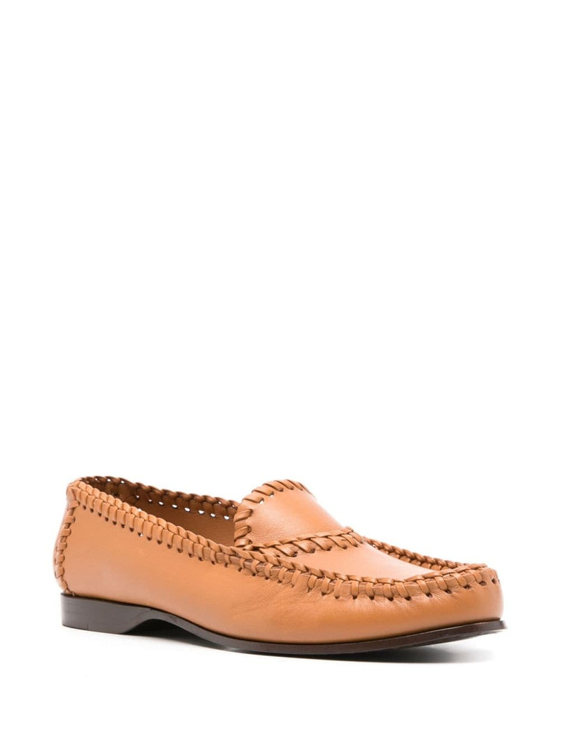 HEREU Sastre leather loafers outlook