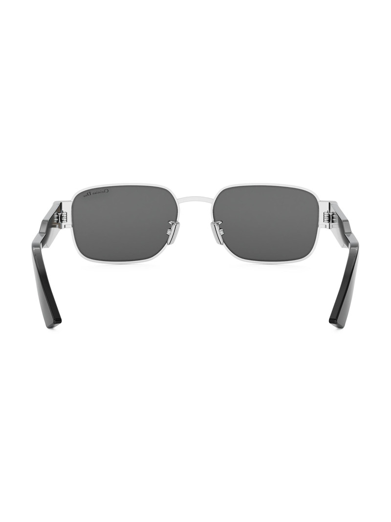 Men's Christian Dior Label S2U 54MM Rectangular Sunglasses - Black 5
