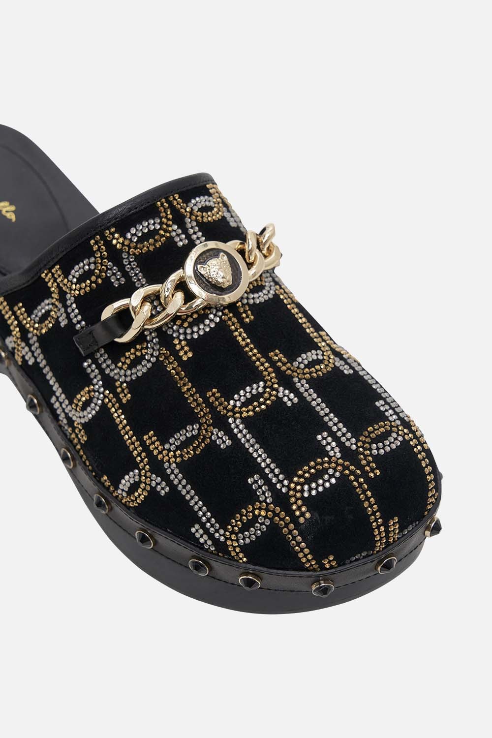 ARABELLA LEOPARD CHAIN CLOG - 4